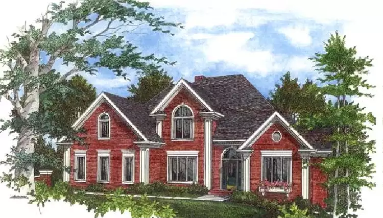 image of 3001 - 3500 square feet house plan 6325